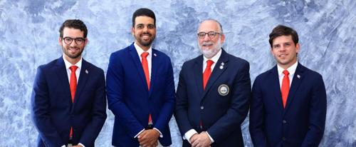 Julio Rios Brache, Rhadames Pena, Carlos Elmudesi, Juan Cayro Delgado